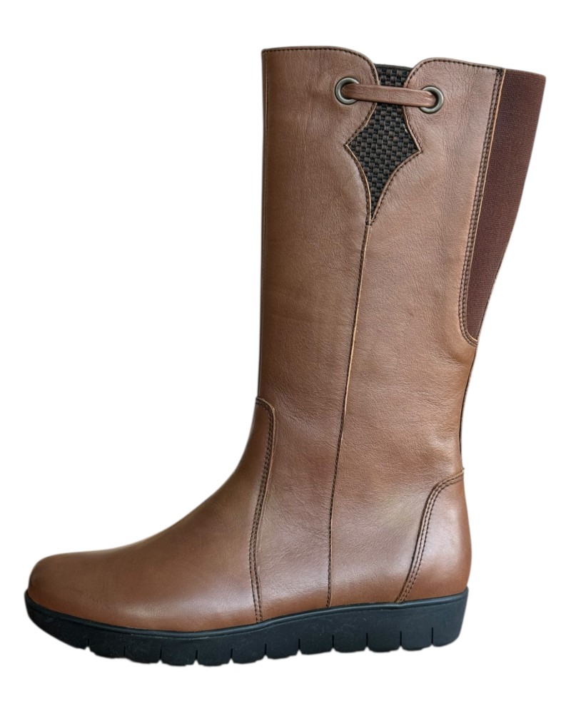 Δερμάτινη Γυναικεία Mπότα - W34