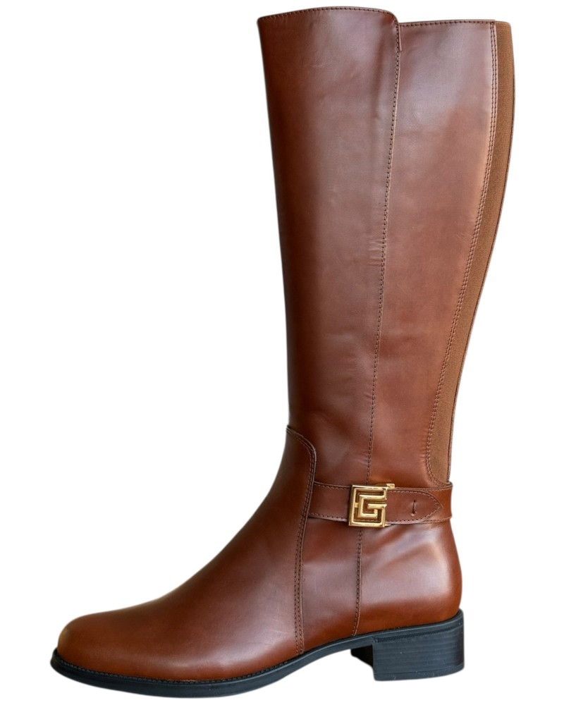 Δερμάτινη Γυναικεία Mπότα - W36