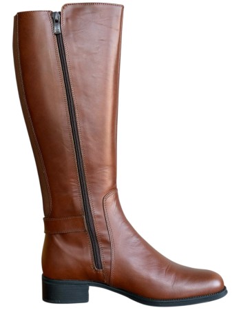 Δερμάτινη Γυναικεία Mπότα - W36