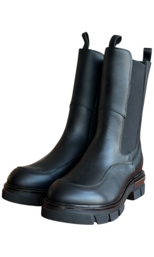 Δερμάτινο Γυναικείo Μποτάκι - W37