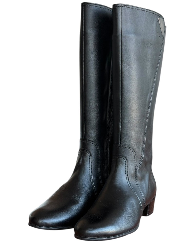 Δερμάτινη Γυναικεία Mπότα - W38