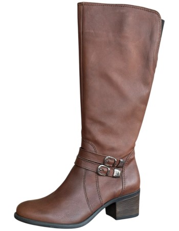 Δερμάτινη Γυναικεία Mπότα - W39