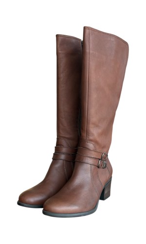 Δερμάτινη Γυναικεία Mπότα - W39