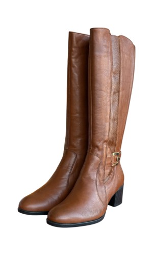 Δερμάτινη Γυναικεία Mπότα - W4