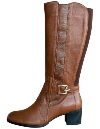 Δερμάτινη Γυναικεία Mπότα - W4