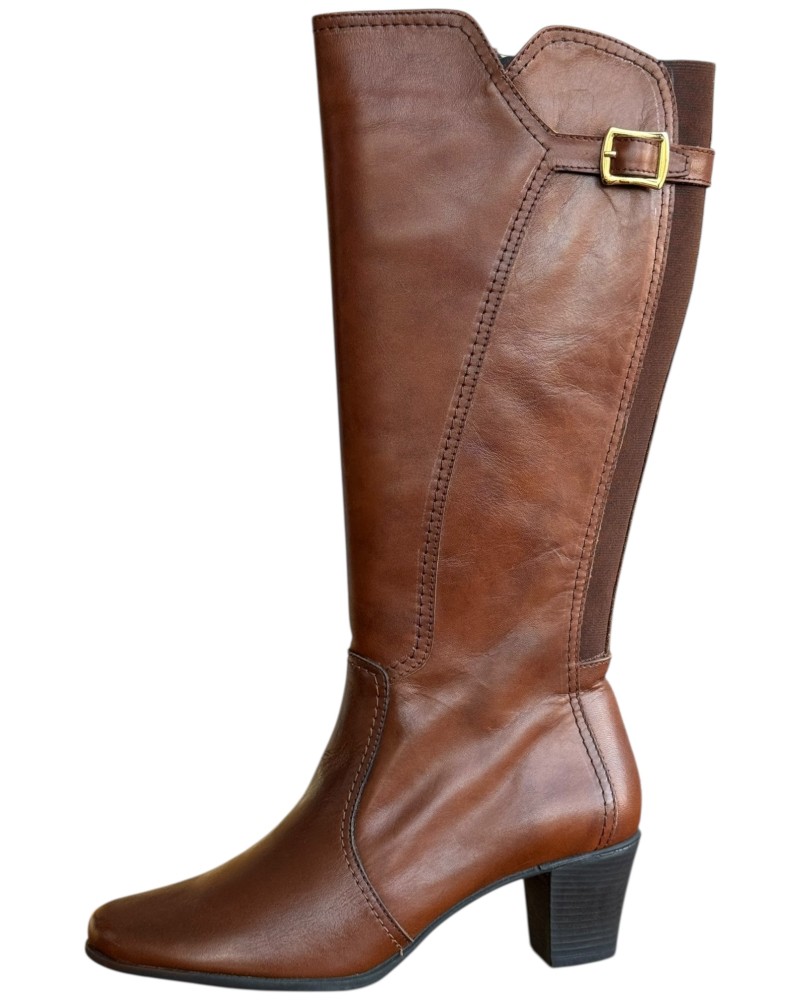 Δερμάτινη Γυναικεία Mπότα - W41