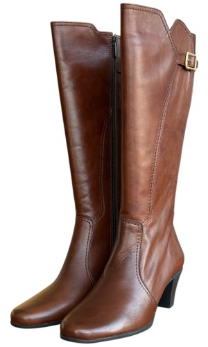 Δερμάτινη Γυναικεία Mπότα - W41