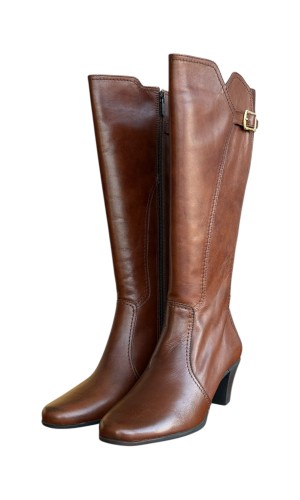 Δερμάτινη Γυναικεία Mπότα - W41