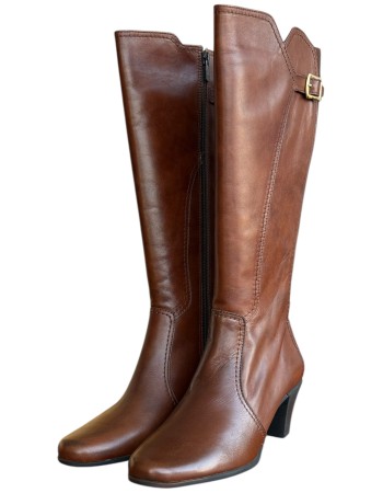 Δερμάτινη Γυναικεία Mπότα - W41