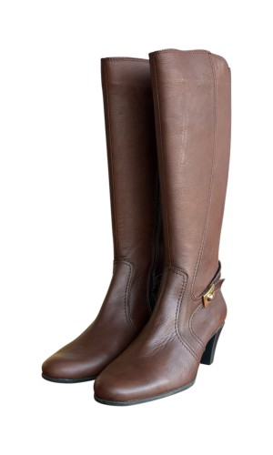 Δερμάτινη Γυναικεία Mπότα - W42