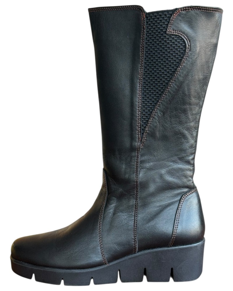 Δερμάτινη Γυναικεία Mπότα - W43