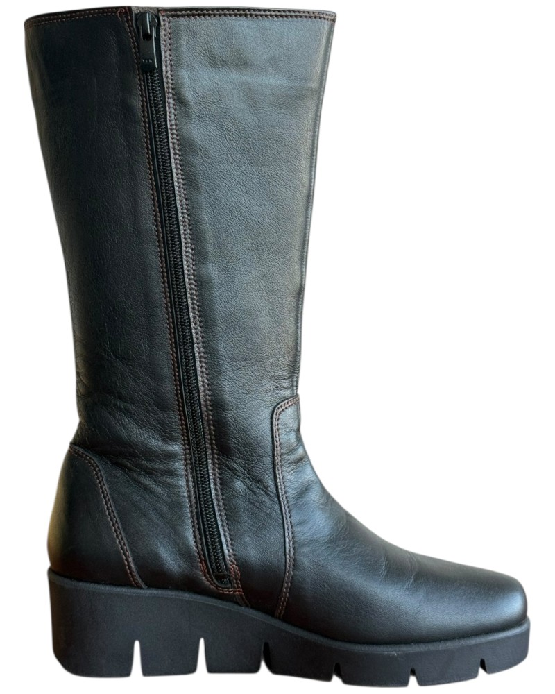 Δερμάτινη Γυναικεία Mπότα - W43