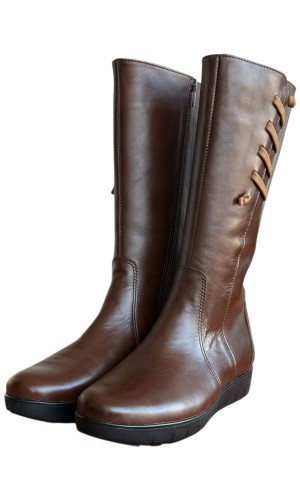 Δερμάτινη Γυναικεία Mπότα - W44