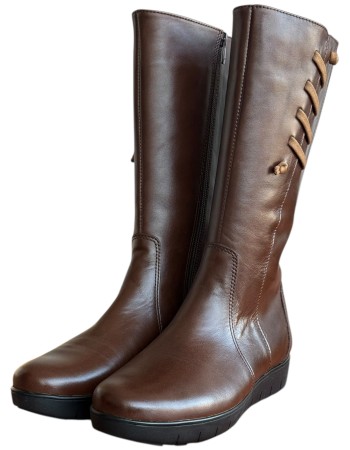 Δερμάτινη Γυναικεία Mπότα - W44