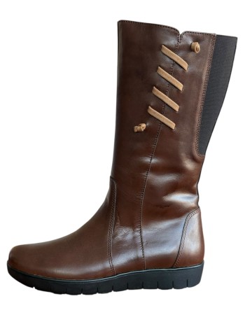 Δερμάτινη Γυναικεία Mπότα - W44