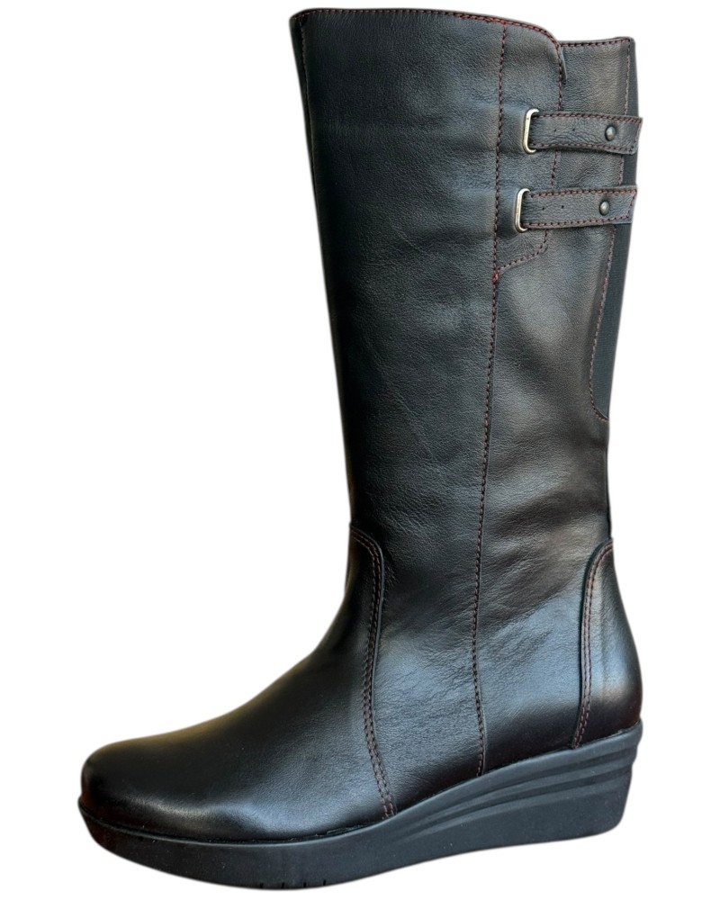 Δερμάτινη Γυναικεία Mπότα - W45