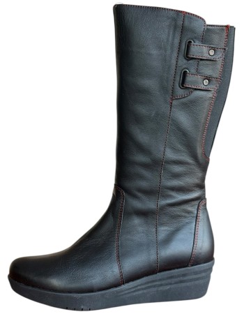 Δερμάτινη Γυναικεία Mπότα - W47