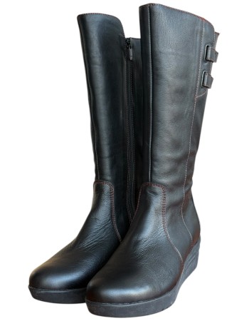 Δερμάτινη Γυναικεία Mπότα - W47