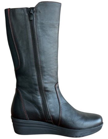 Δερμάτινη Γυναικεία Mπότα - W47