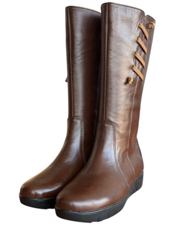 Δερμάτινη Γυναικεία Mπότα - W48