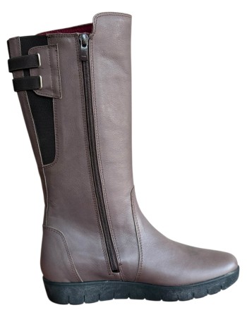 Δερμάτινη Γυναικεία Mπότα - W49