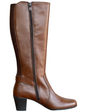 Δερμάτινη Γυναικεία Mπότα - W5