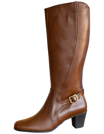 Δερμάτινη Γυναικεία Mπότα - W5