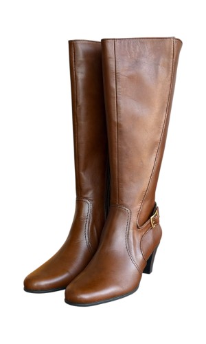 Δερμάτινη Γυναικεία Mπότα - W5