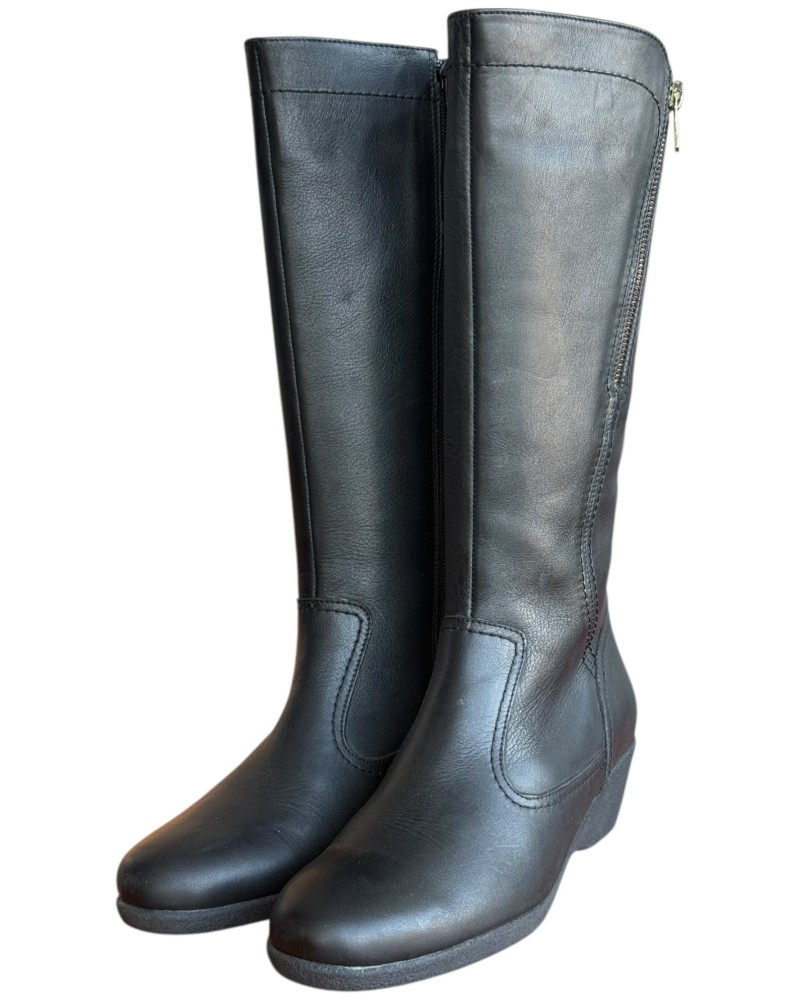 Δερμάτινη Γυναικεία Mπότα - W50