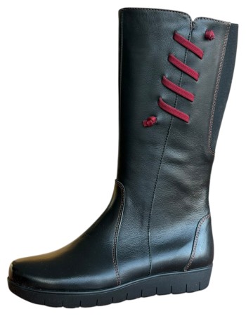 Δερμάτινη Γυναικεία Mπότα - W51