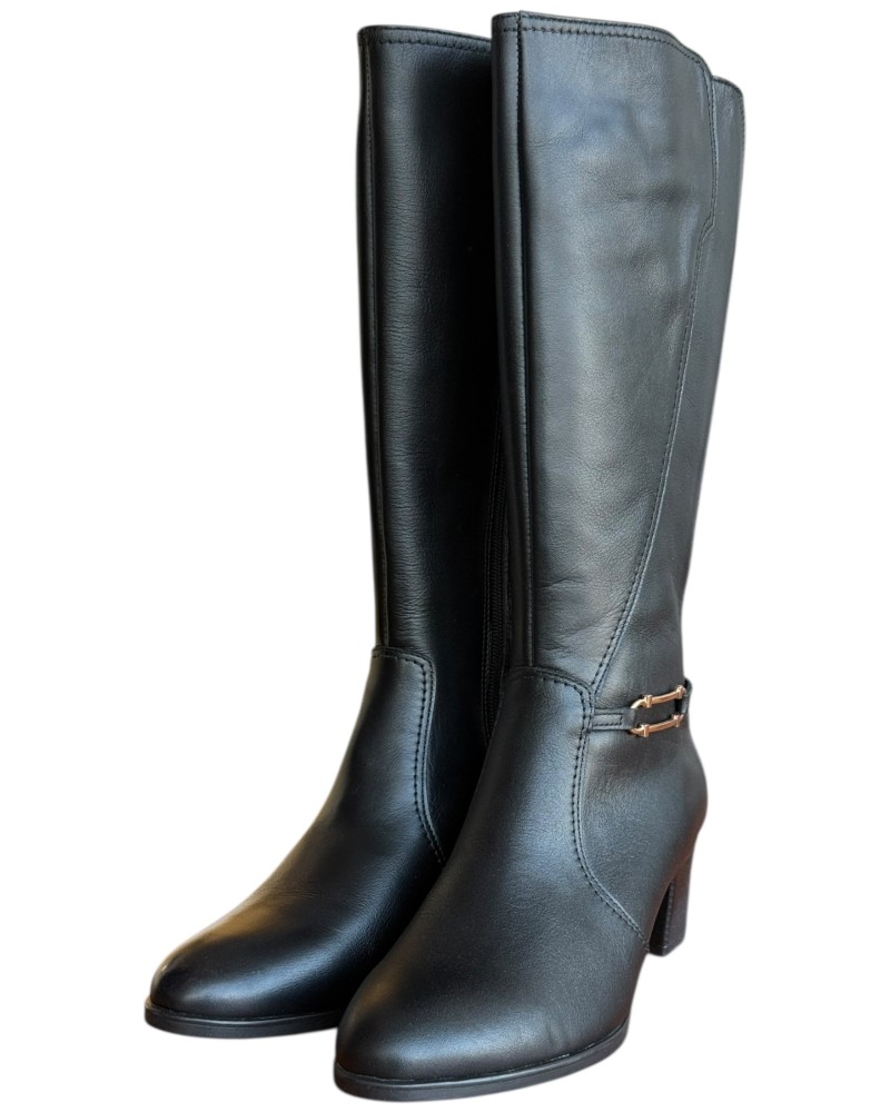 Δερμάτινη Γυναικεία Mπότα - W52