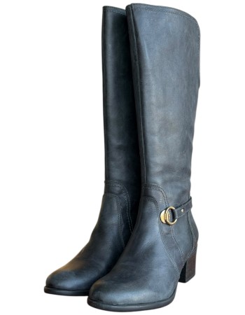 Δερμάτινη Γυναικεία Mπότα - W54