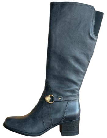 Δερμάτινη Γυναικεία Mπότα - W54