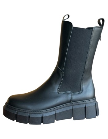 Δερμάτινο Γυναικείo Μποτάκι - W55