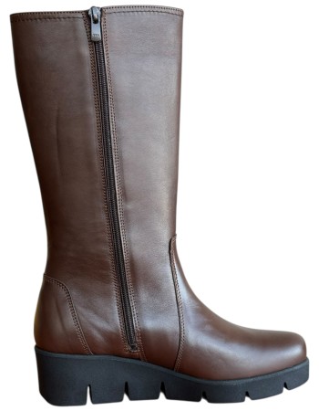 Δερμάτινη Γυναικεία Mπότα - W57