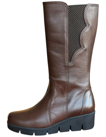 Δερμάτινη Γυναικεία Mπότα - W57