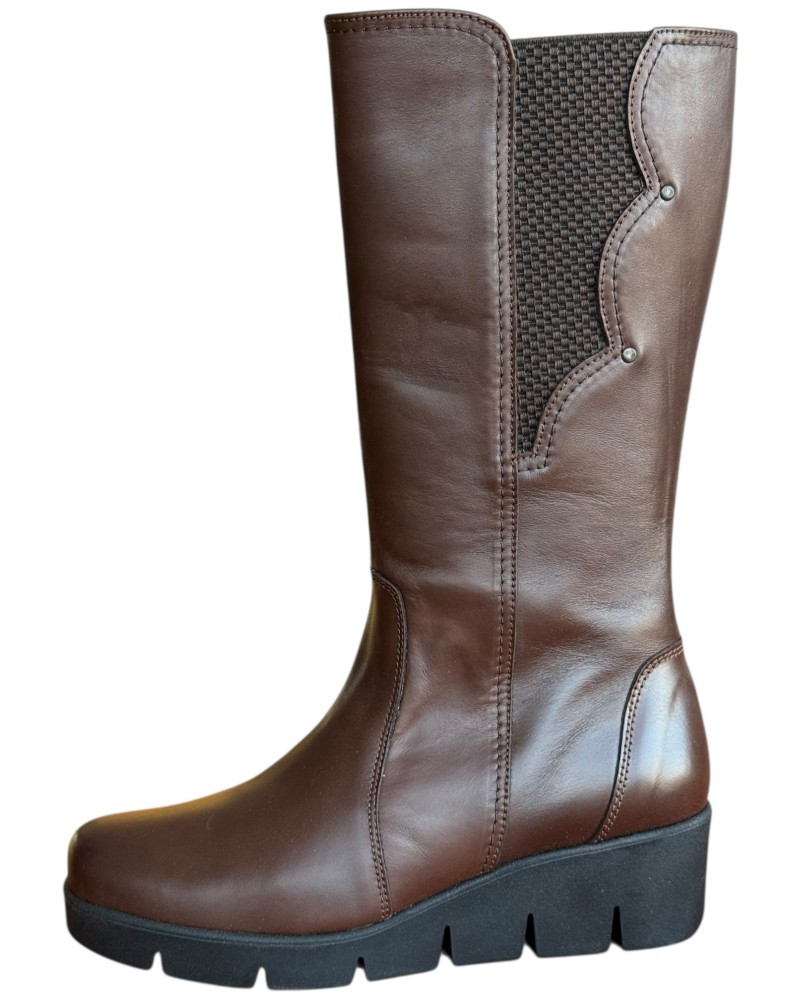 Δερμάτινη Γυναικεία Mπότα - W57