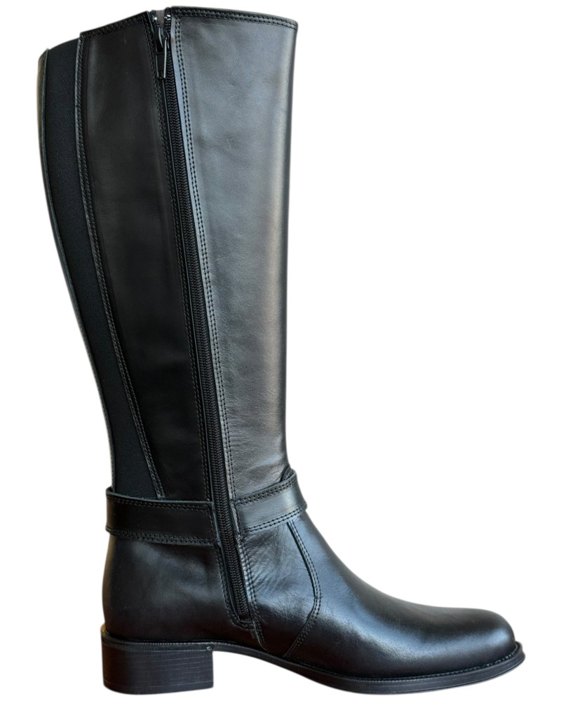 Δερμάτινη Γυναικεία Mπότα - W58