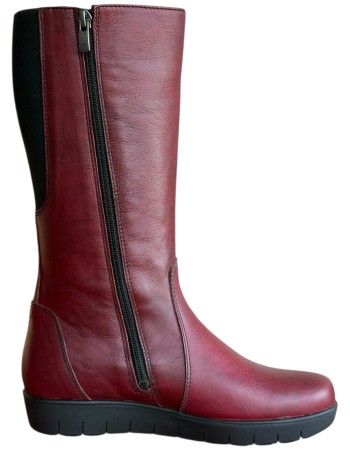 Δερμάτινη Γυναικεία Mπότα - W59