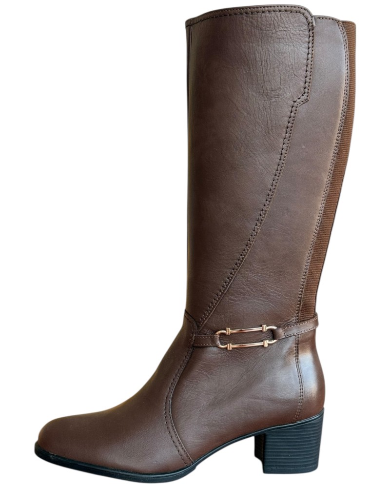 Δερμάτινη Γυναικεία Mπότα - W6