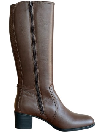 Δερμάτινη Γυναικεία Mπότα - W6