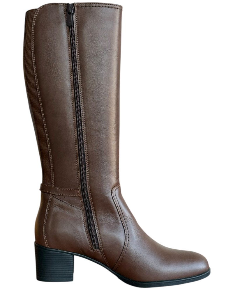 Δερμάτινη Γυναικεία Mπότα - W6