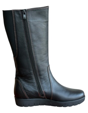 Δερμάτινη Γυναικεία Mπότα - W60
