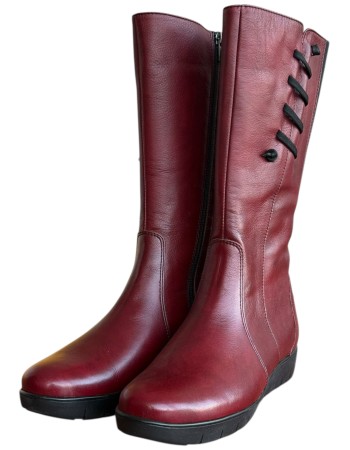 Δερμάτινη Γυναικεία Mπότα - W61