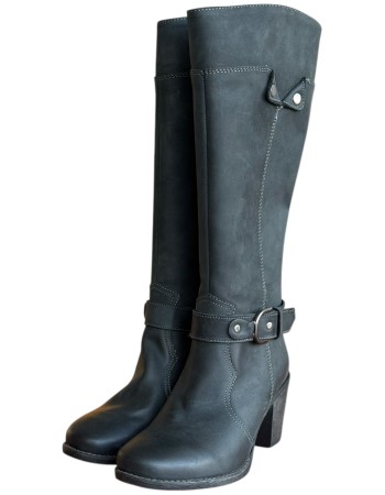 Δερμάτινη Γυναικεία Mπότα - W62