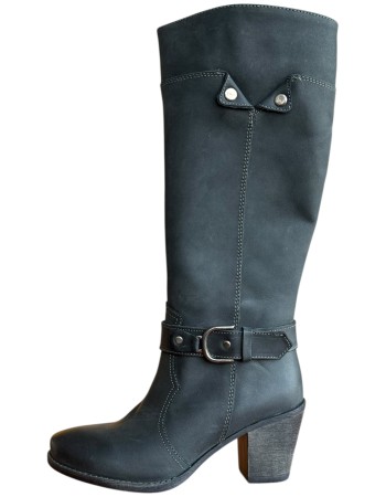 Δερμάτινη Γυναικεία Mπότα - W62