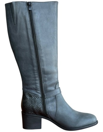 Δερμάτινη Γυναικεία Mπότα - W63