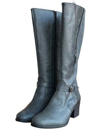 Δερμάτινη Γυναικεία Mπότα - W63