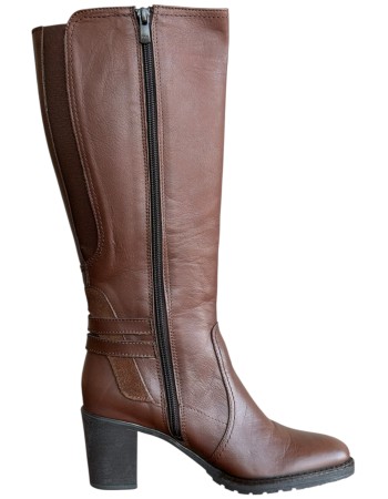 Δερμάτινη Γυναικεία Mπότα - W64