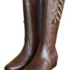 Δερμάτινη Γυναικεία Mπότα - W67